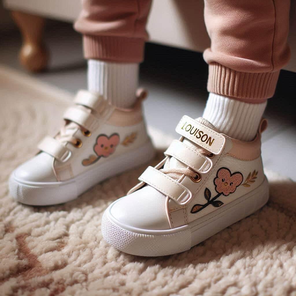 Chaussures baskets pour enfant avec le prenom louison