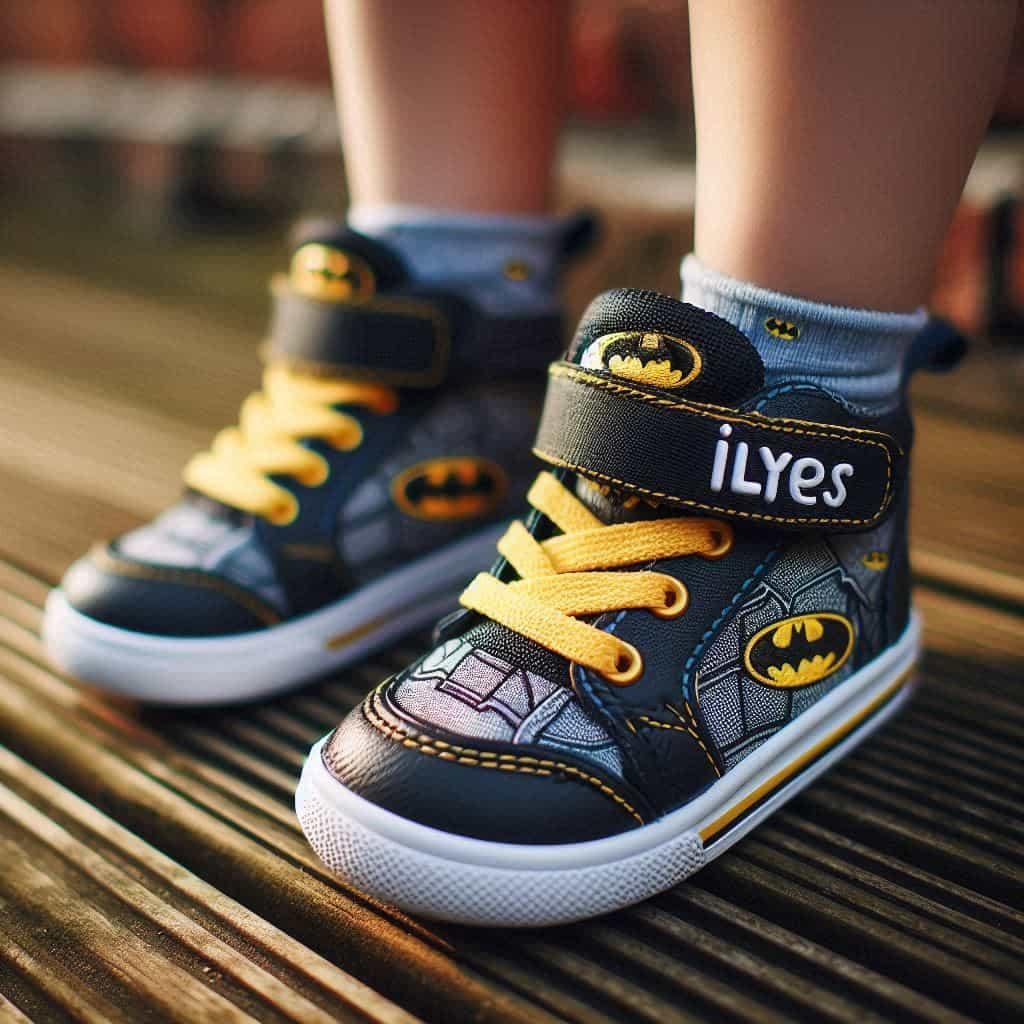 Chaussures pour enfant personnalisees avec le prenom ilyes