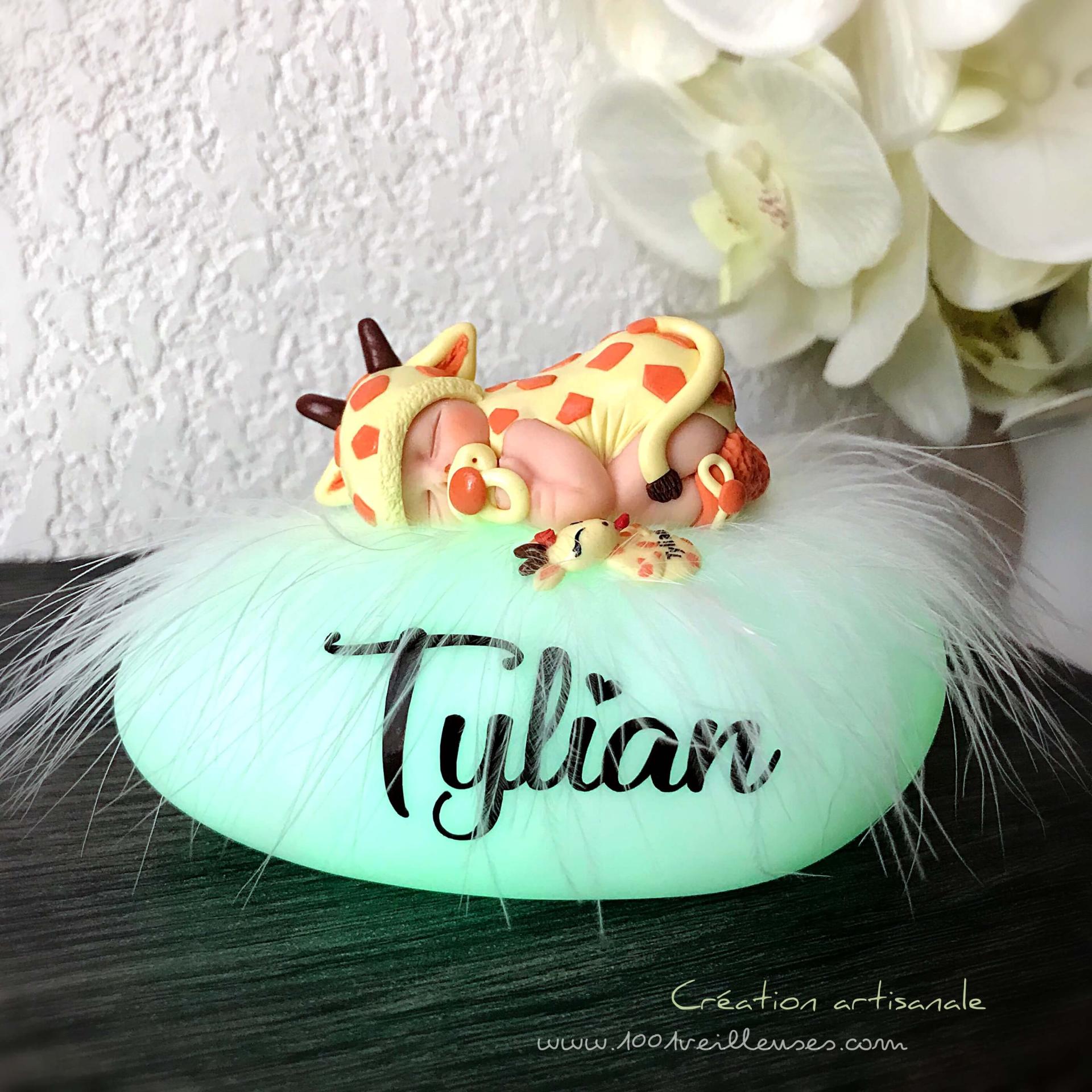 veilleuse personnalisée avec le prénom tylian