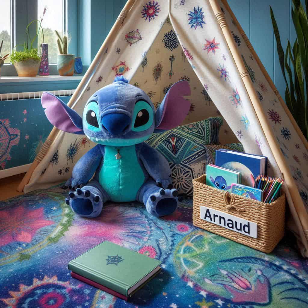 Deco stitch pour chambre d enfant pour le petit arnaud