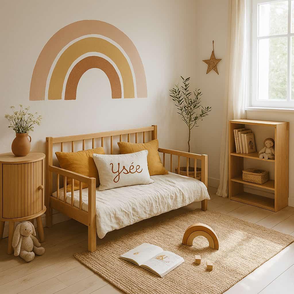 Decoration de chambre personnalisee avec le prenom ysee en rapport avec son prenom