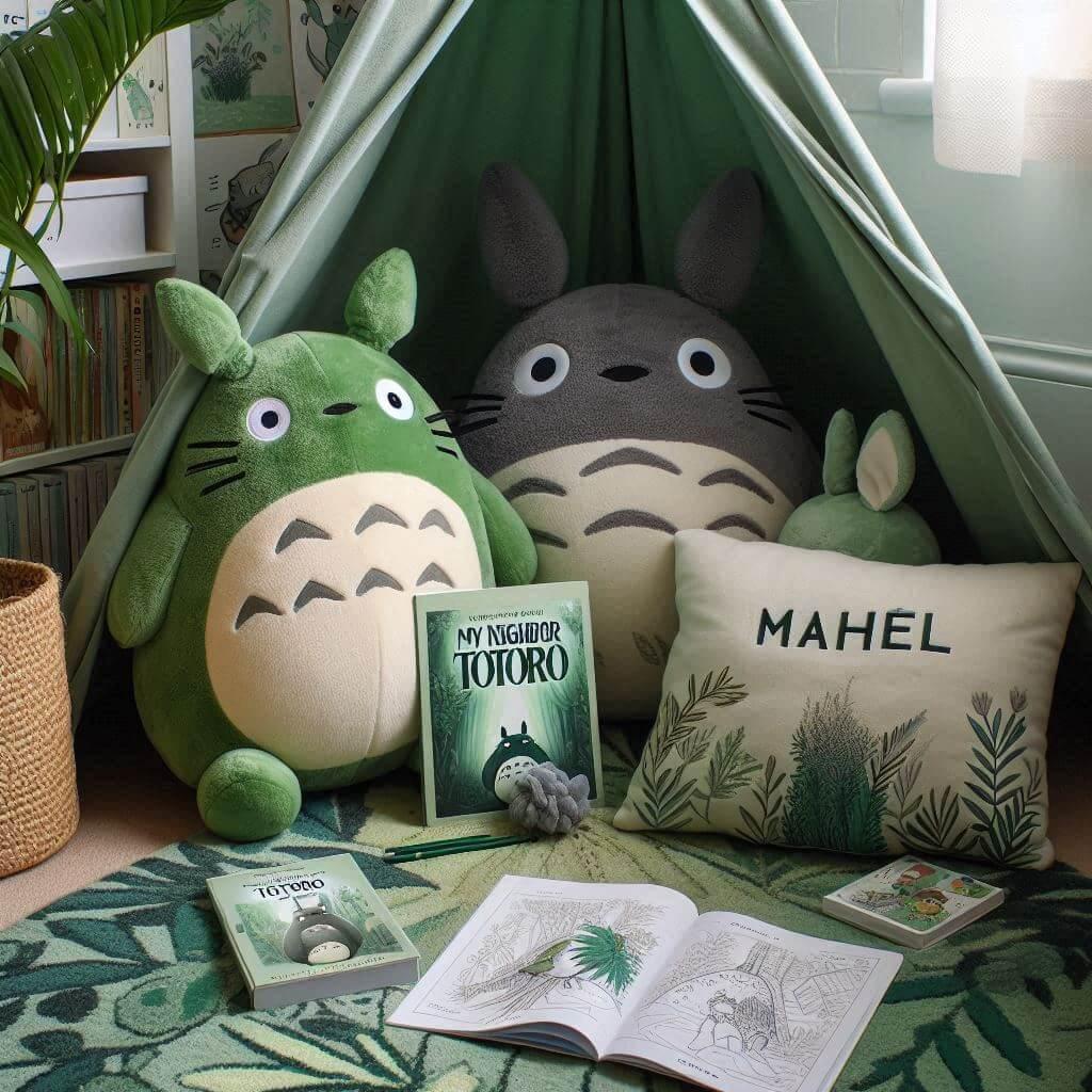 Decoration mon voisin totoro prenom mahel
