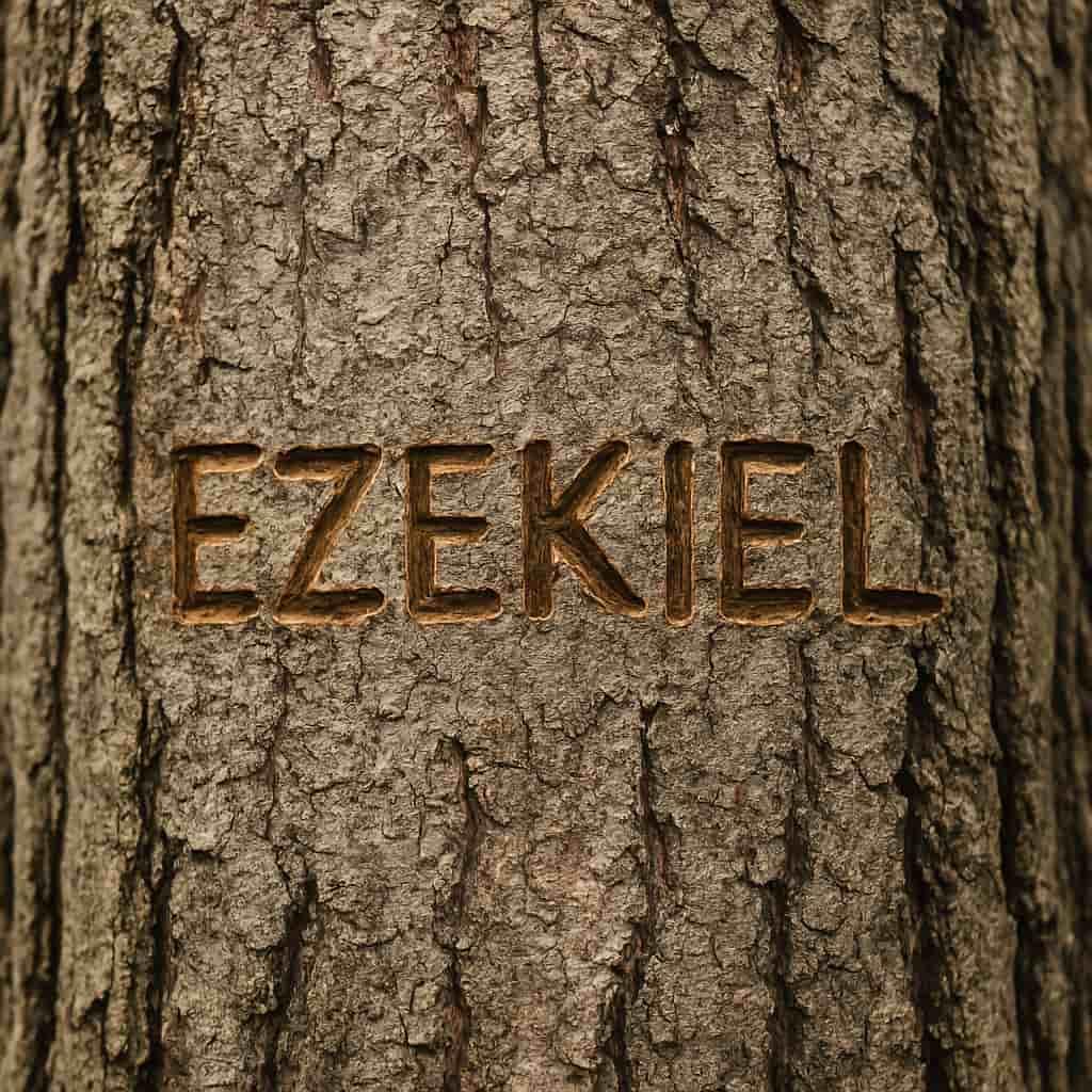 Le prenom ezekiel signification et origine