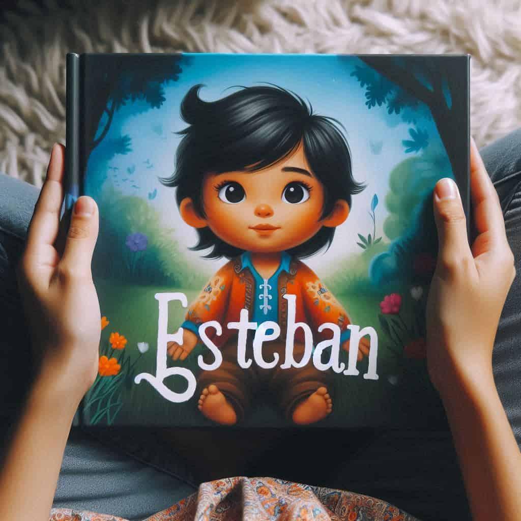 Livre personnalise avec le prenom esteban livre de conte pour enfant