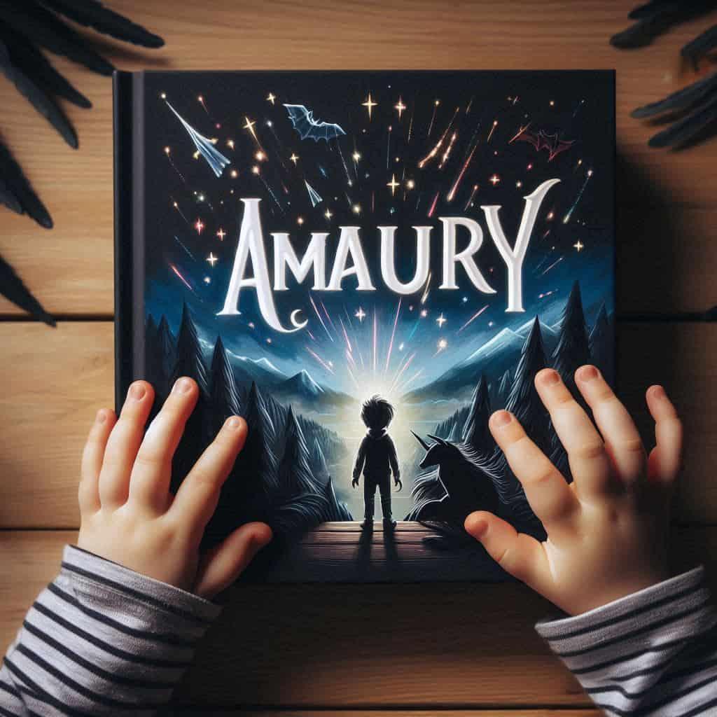 Livre personnalise pour enfant avec le prenom amaury