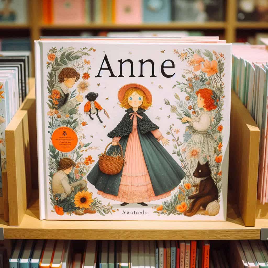 Livre personnalise pour enfant avec le prenom anne