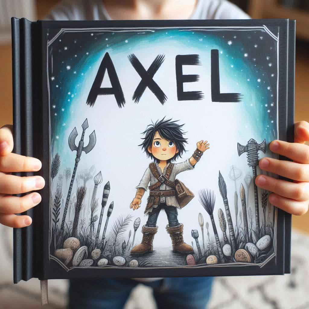 Livre personnalise pour enfant avec le prenom axel