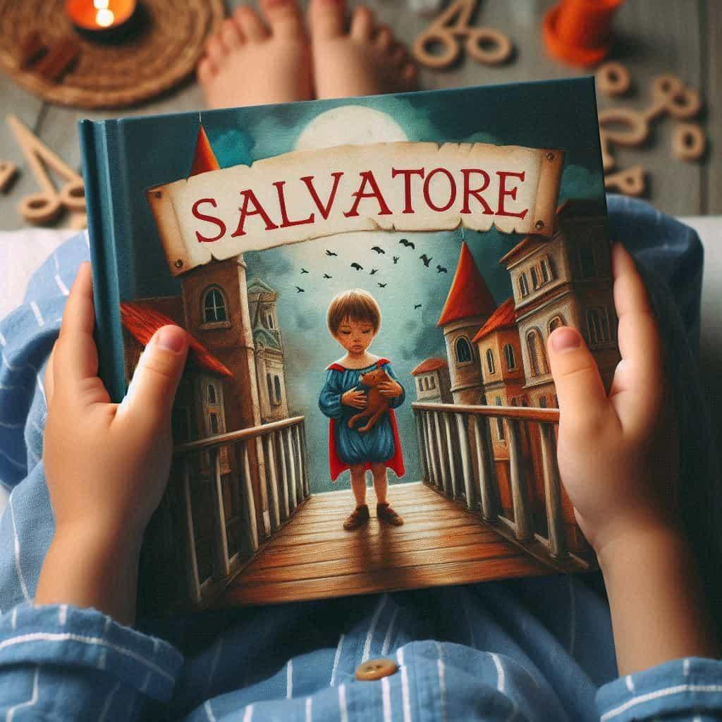 Livre personnalise pour enfant avec le prenom salvatore
