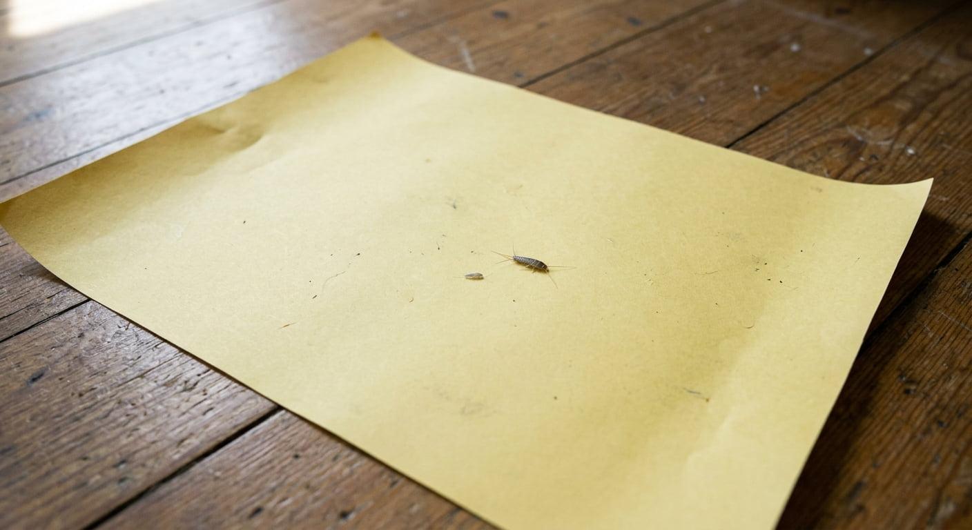 Poisson d argent argente sur papier jaune symbole d intuition de discretion et de coulisses invisibles