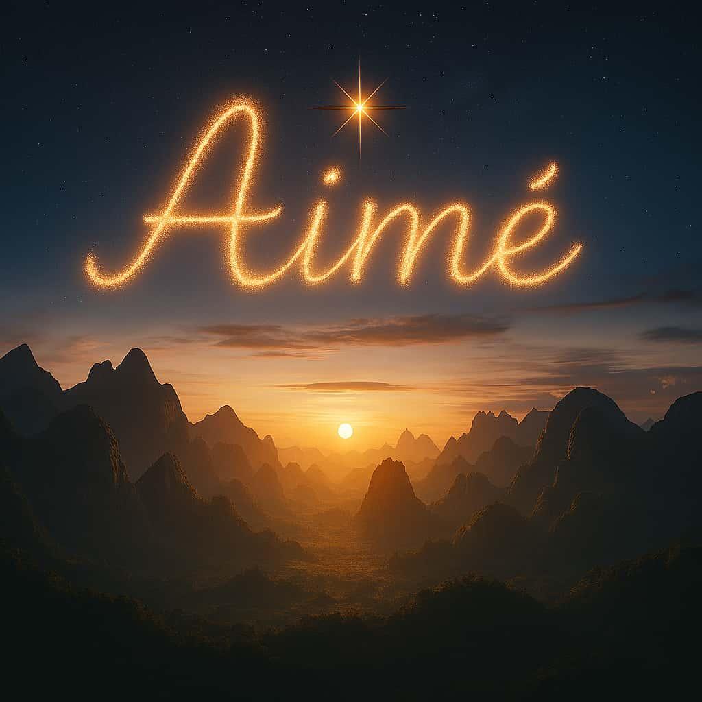 Prenom aime signification et origine