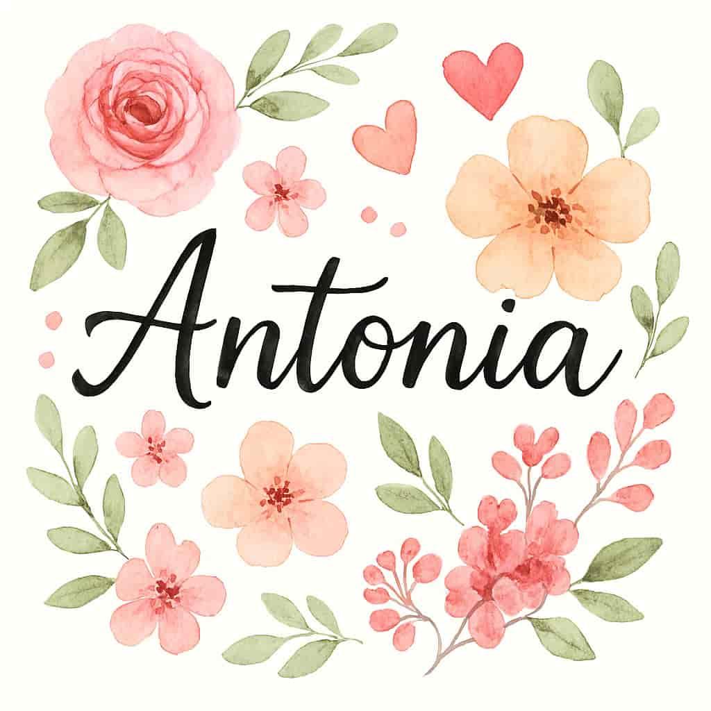 Prenom antonia signification et origine