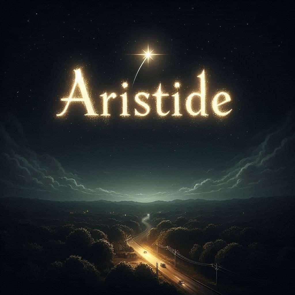 Prenom aristide signification et origine