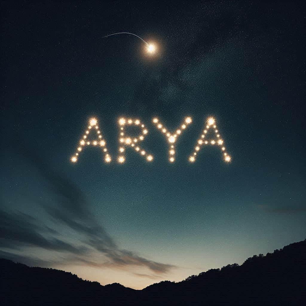 Prenom arya signification et origine