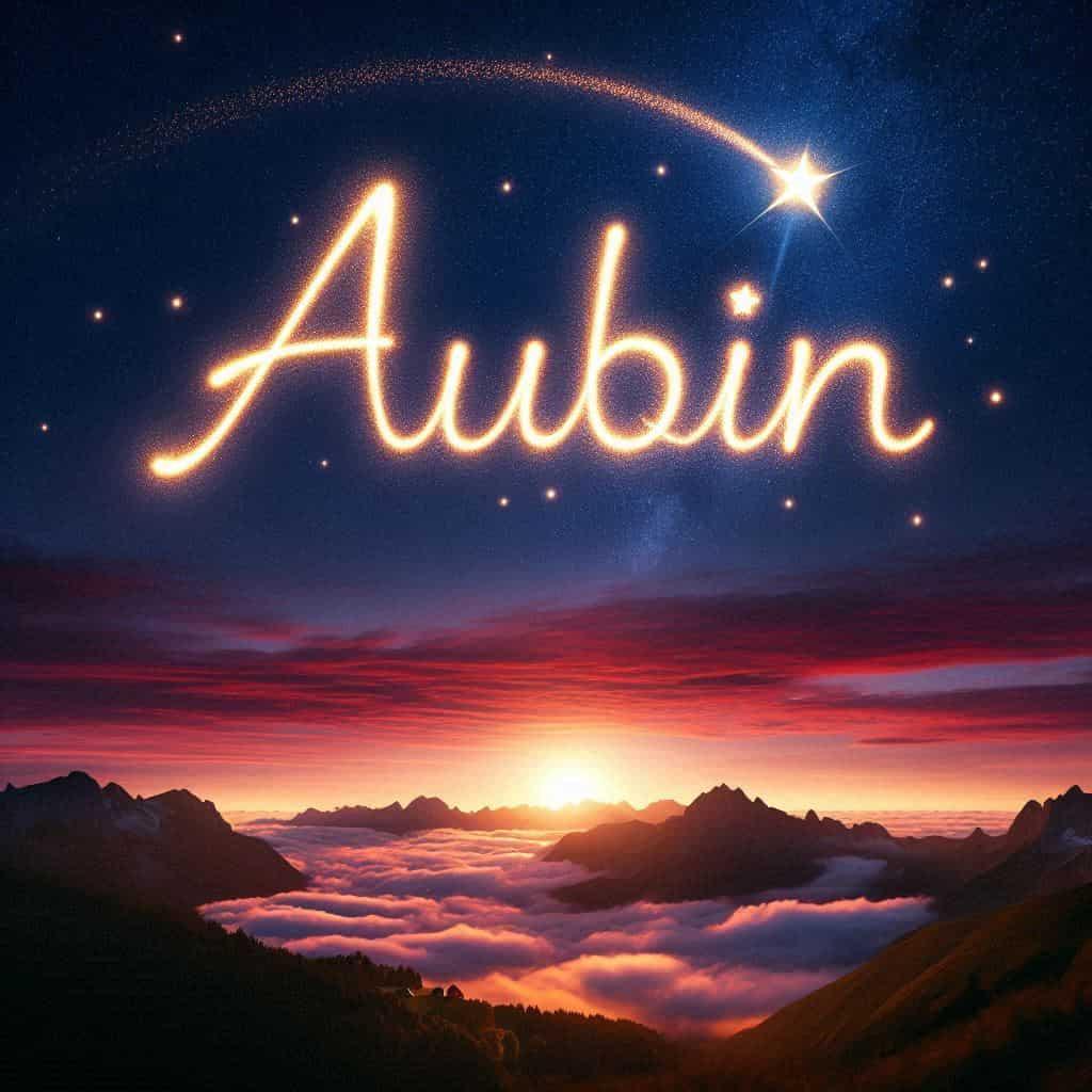 Prenom aubin signification et origine