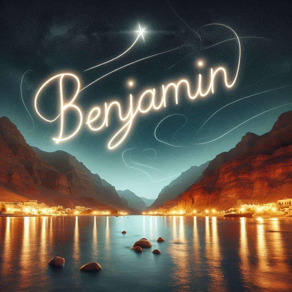 Prenom benjamin signification et origine