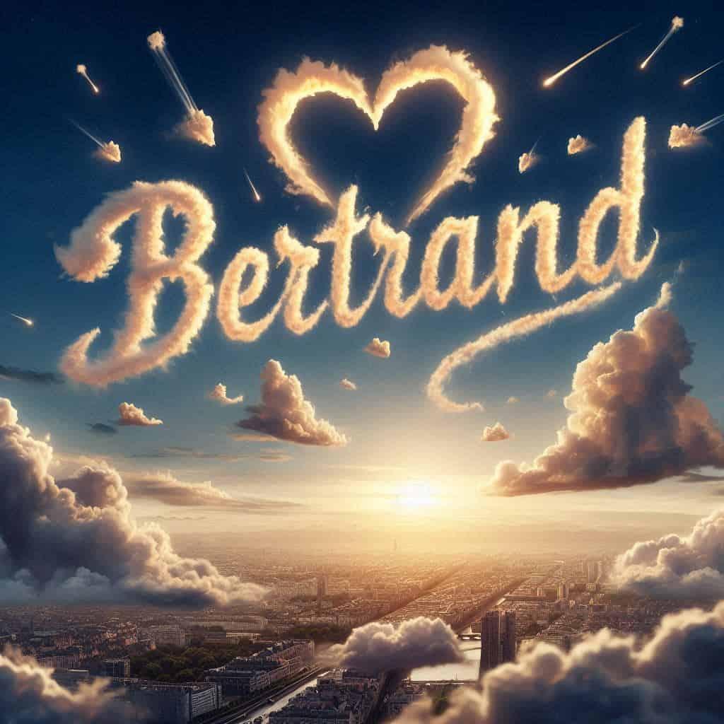 Prenom bertrand ecrit dans le ciel signification origine fete caractere