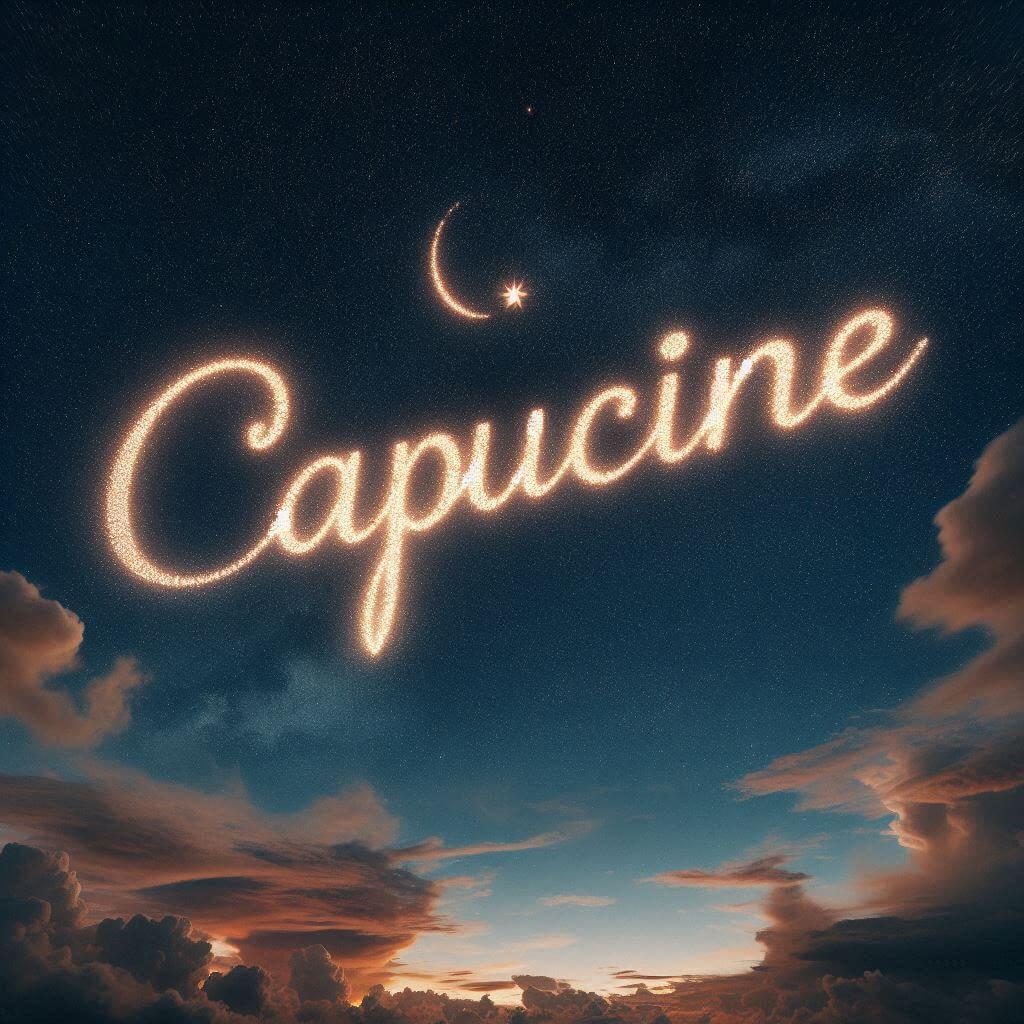 Prenom capucine signification et origines