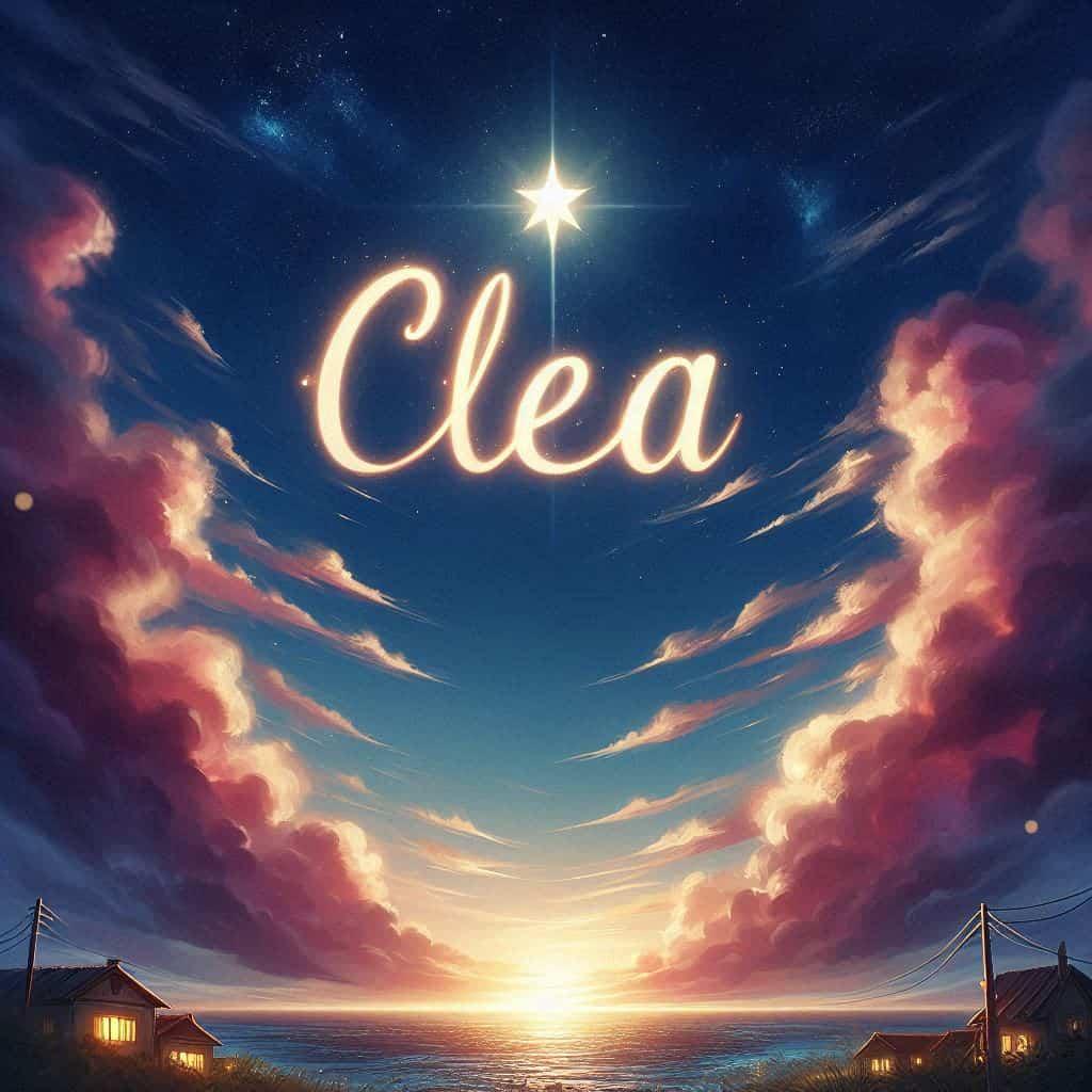 Prenom clea signification et origine