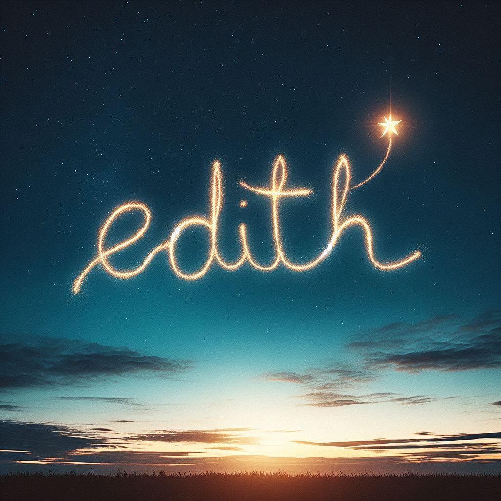 Prenom edith signification et origine