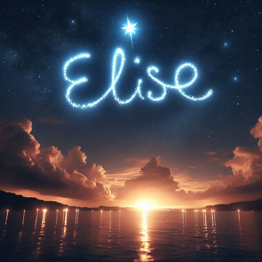 Prenom elise signification et origine