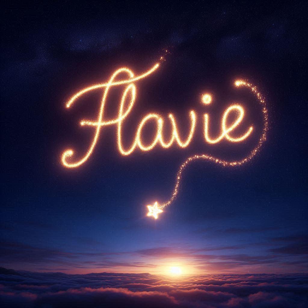 Prenom flavie signification et origine