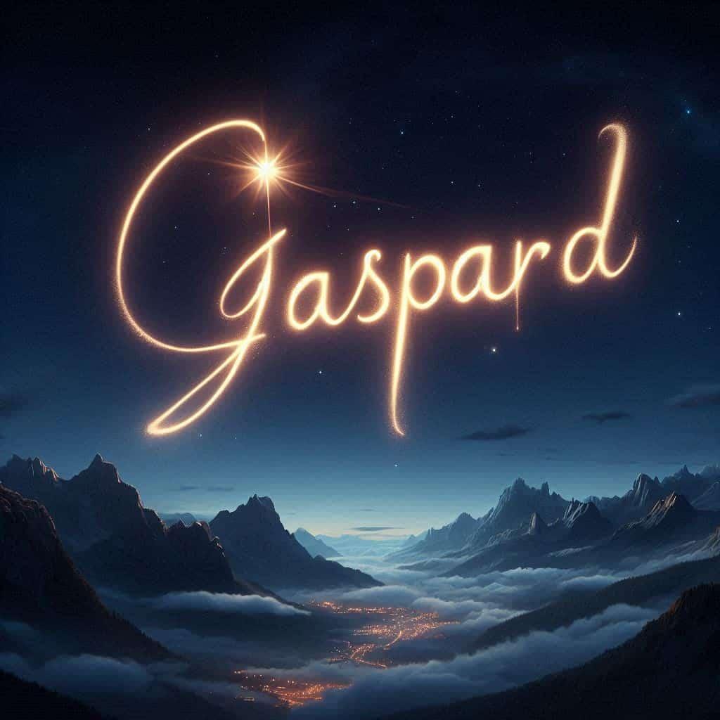 Prenom gaspard signification et origine