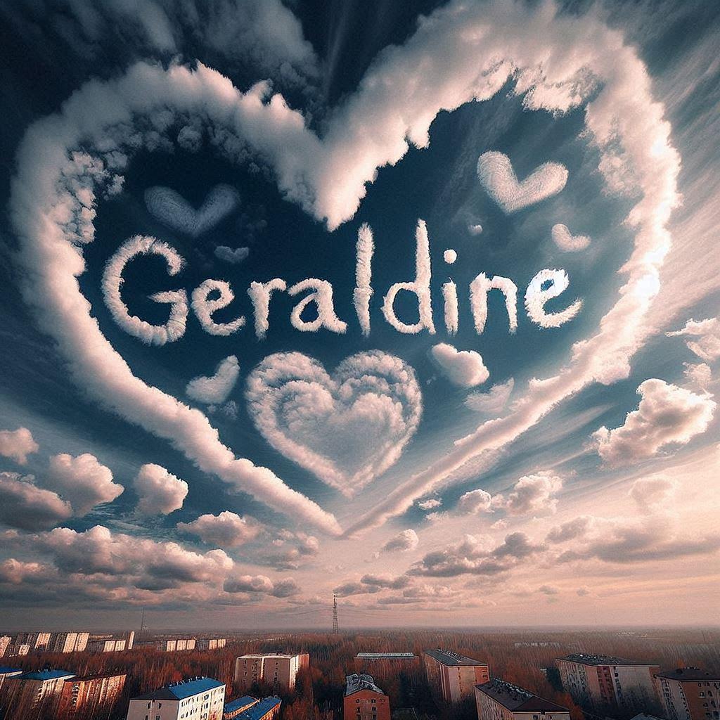Prenom geraldine origine signification fete popularite