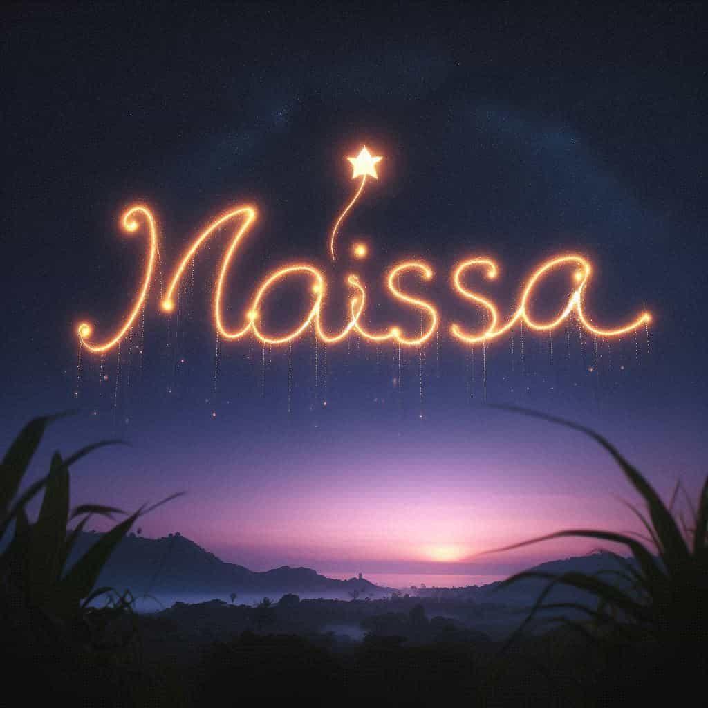 Prenom maissa signification et origine