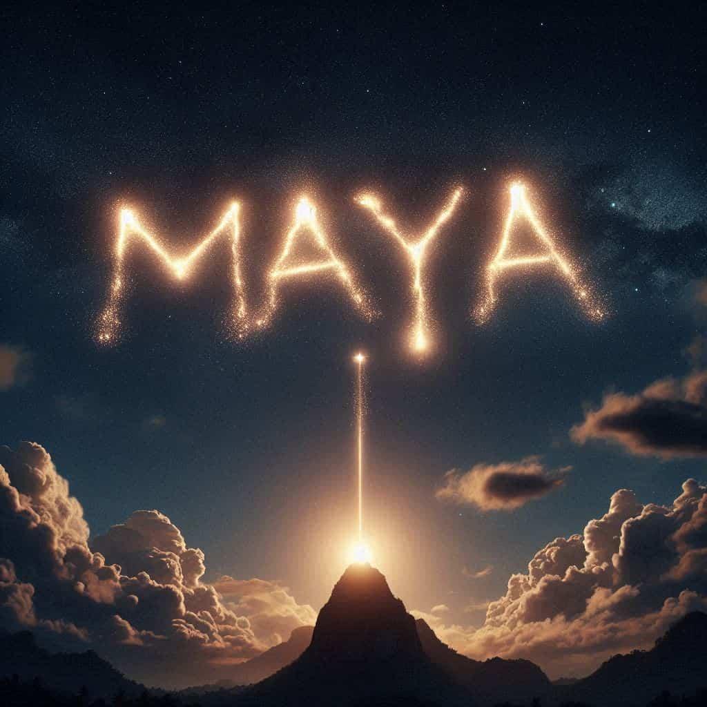 Prenom maya signification origine etymologie