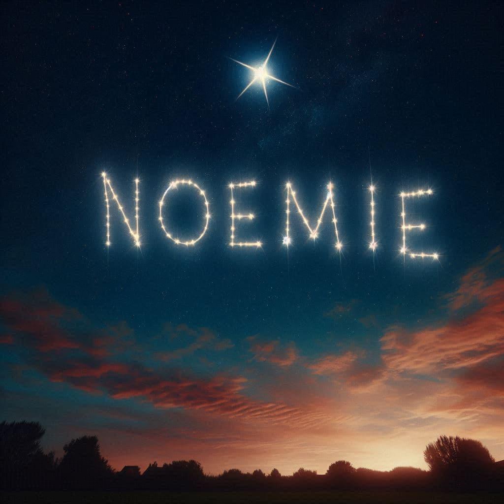 Prenom noemie signification et origine