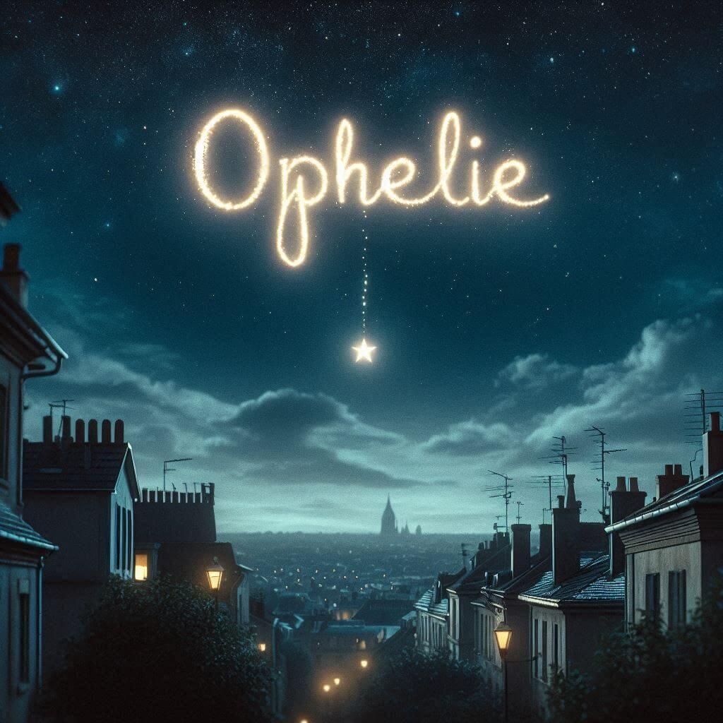 Prenom ophelie signification et origine