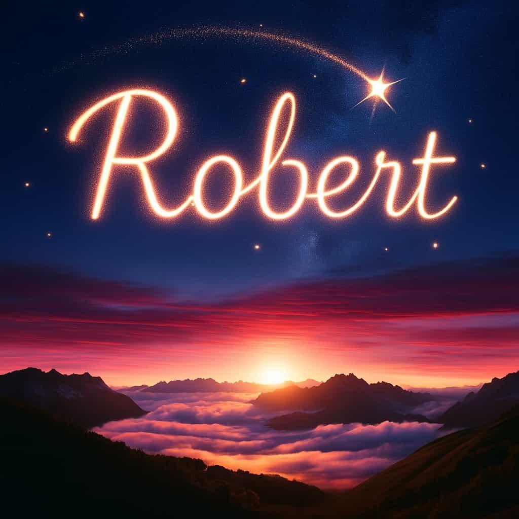 Prenom robert signification origine