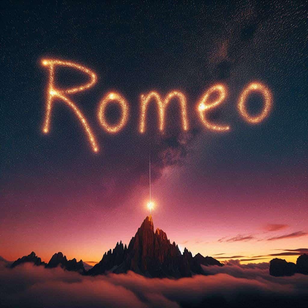 Prenom romeo signification et origine 1
