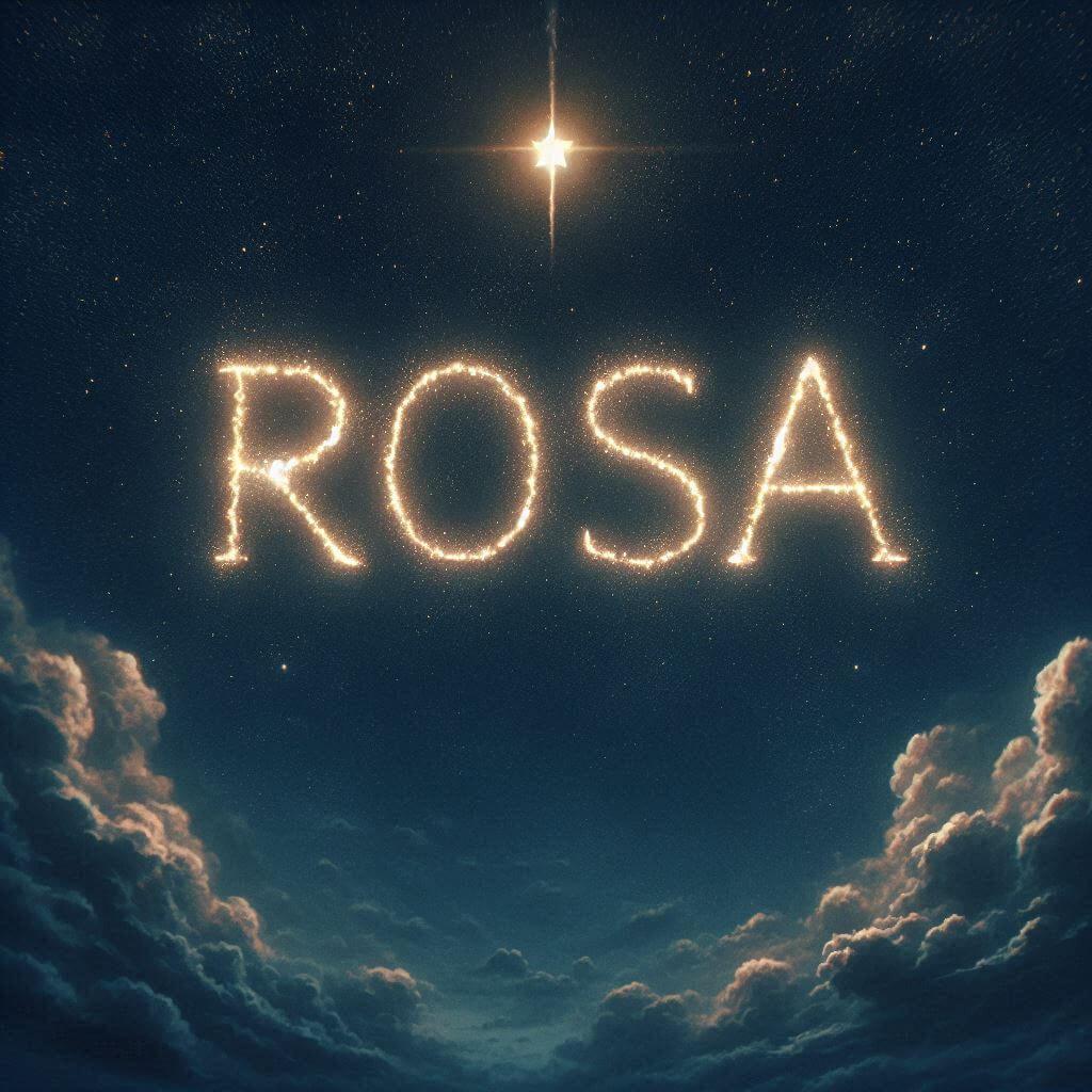 Prenom rosa signification et origine