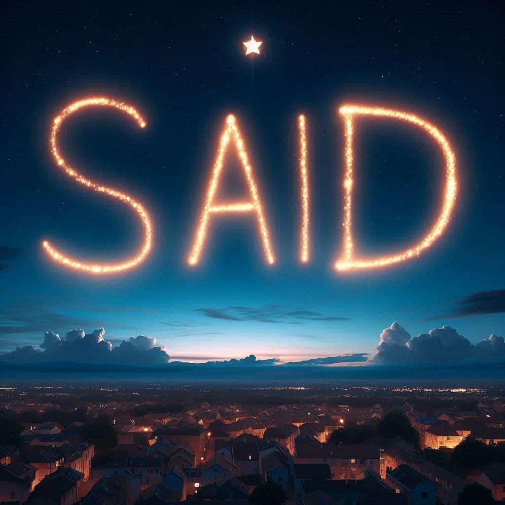 Prenom said signification et origine