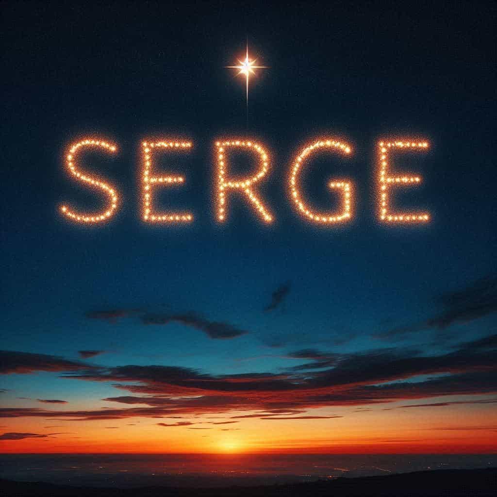 Prenom serge origine signification caractere avis