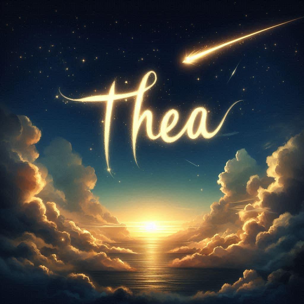 Prenom thea signification et origine