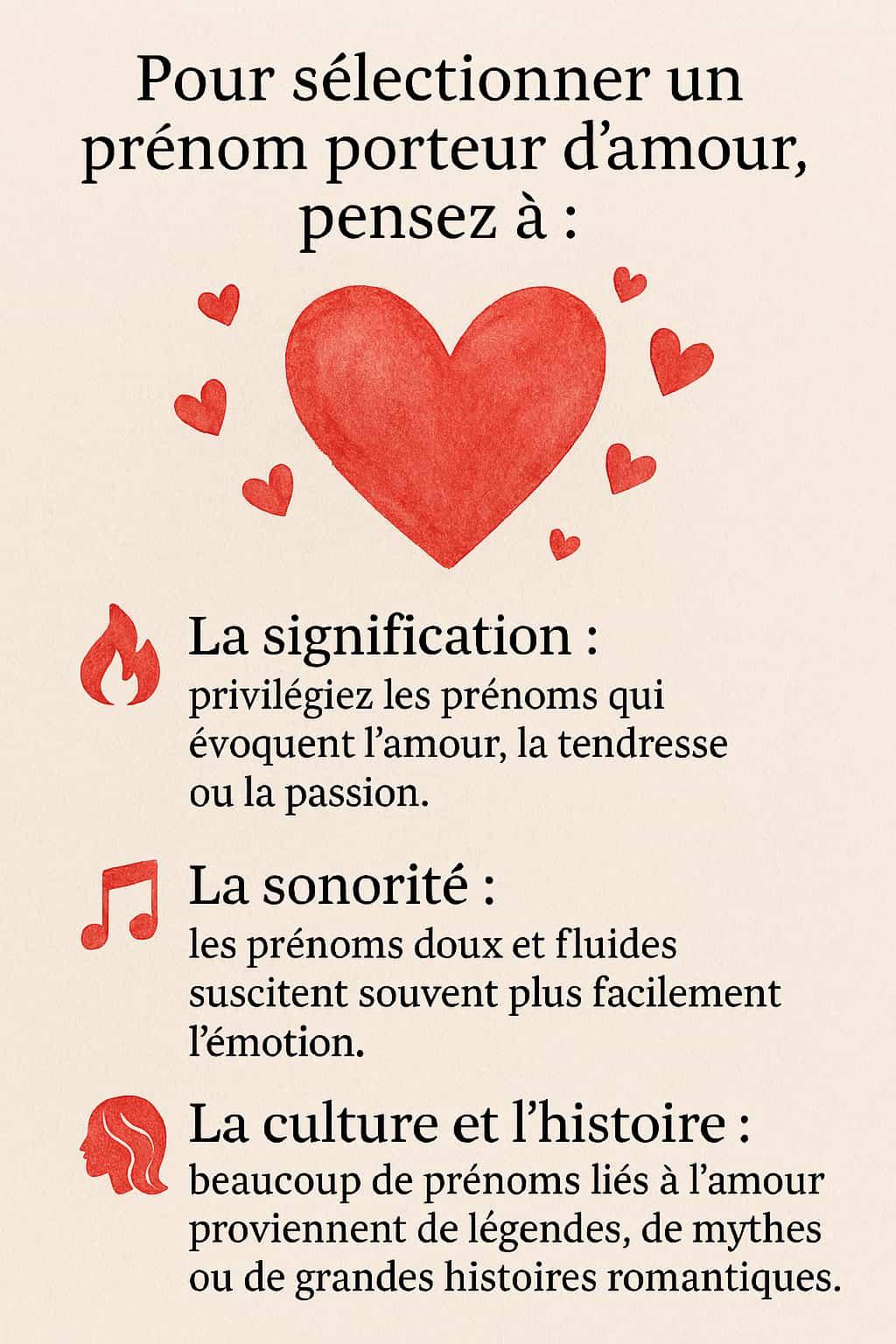 Trouvez un prenom romantique inspire de l amour pour votre enfant