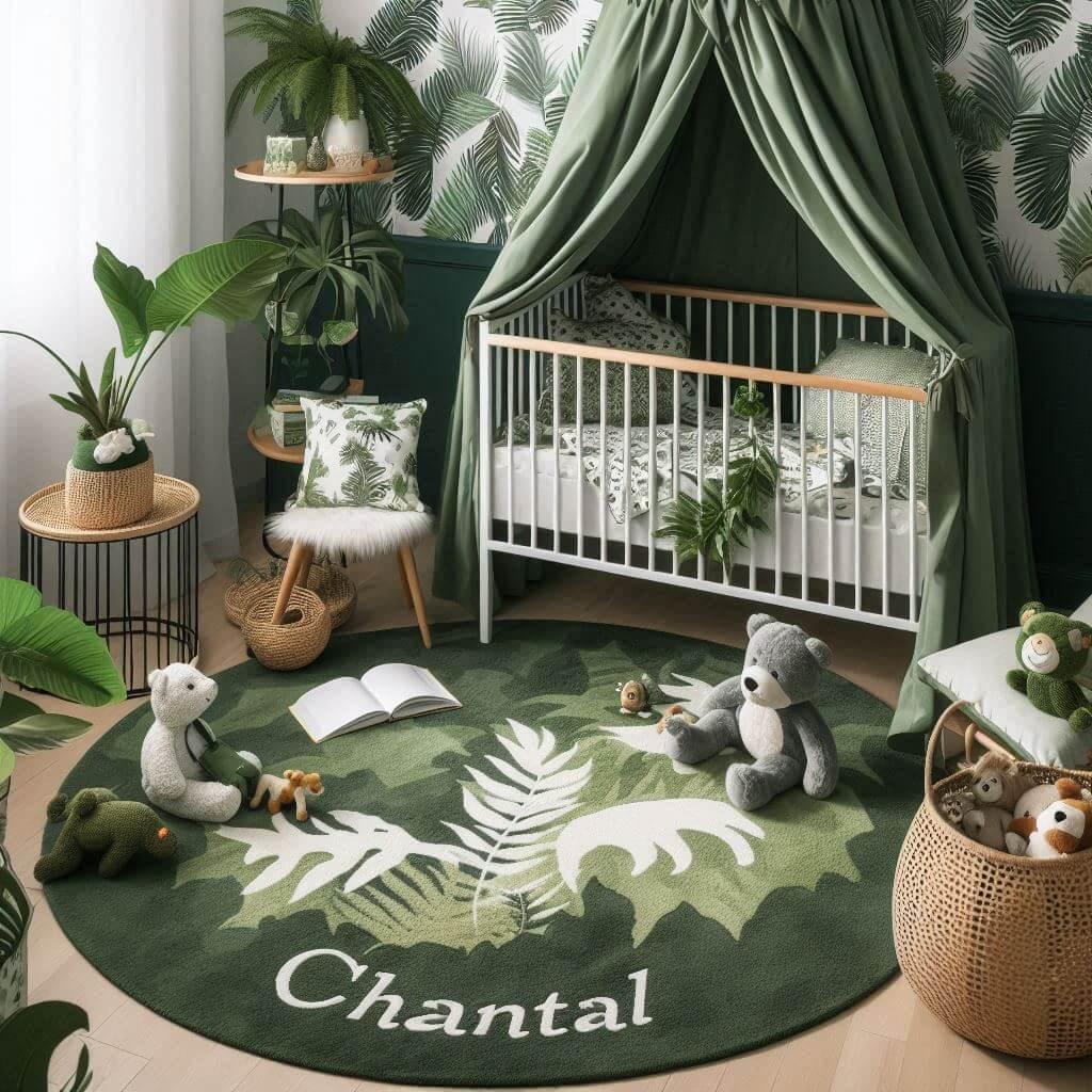 deco jungle enfant prenom chantal