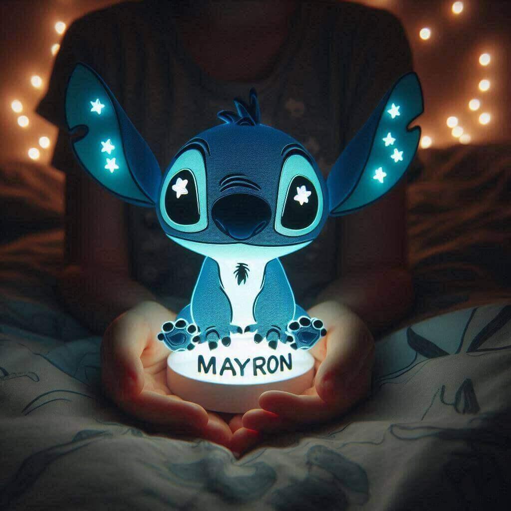Veilleuse personnalisee avec le prenom mayron