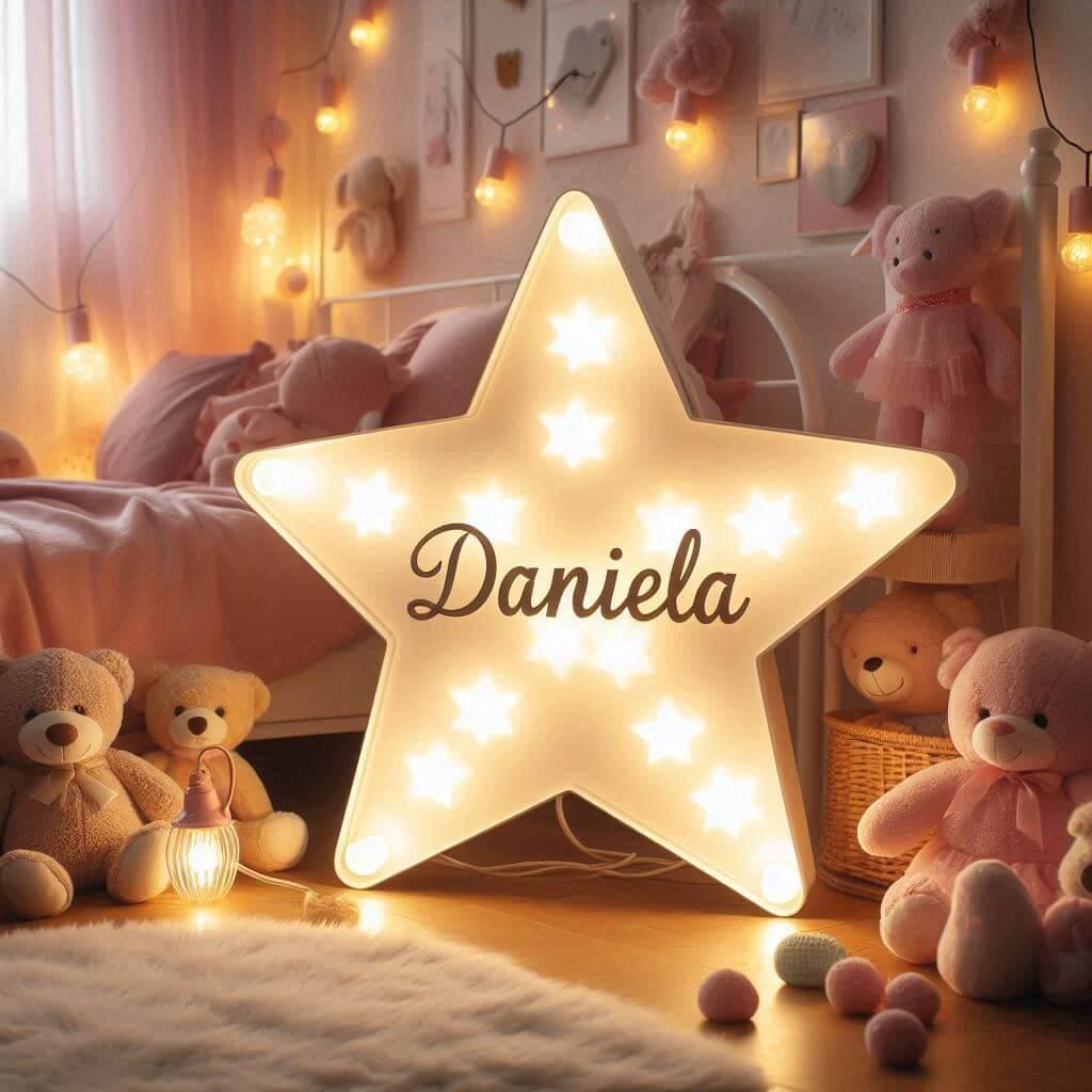 Veilleuse personnalisee daniela